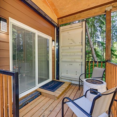 Unique Container Studio With Deck And Fire Pit! Buckley エクステリア 写真